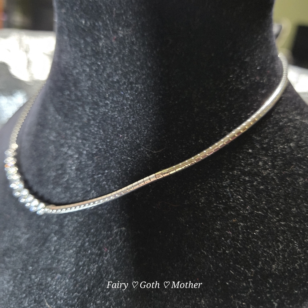 Classy Diamond Graduating Sterling Silver Necklace - Picture 5 of 8